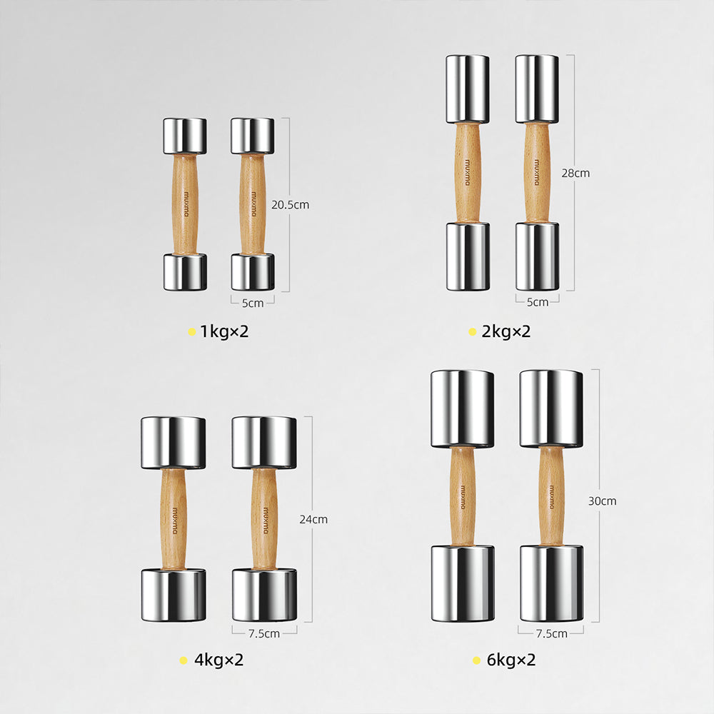 Wooden Dumbbells